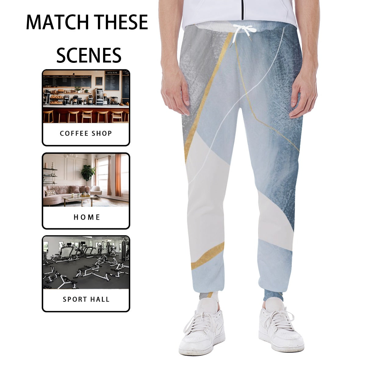 Mist Blue Sweatpants