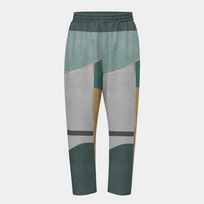 Forest Block Harem Pants