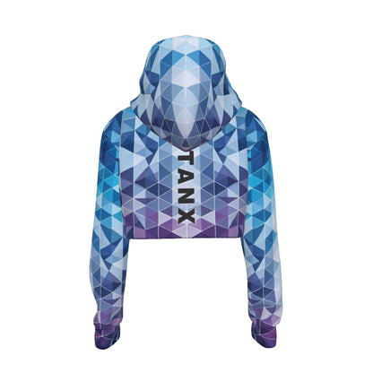 Femme Ombre Geometric Hoodie