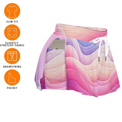 Femme Pink Prism Skort