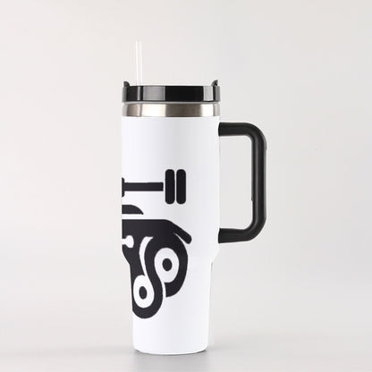 TANX Black Logo 40 oz Tumbler