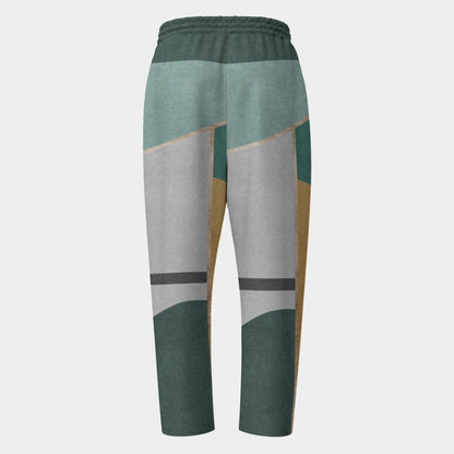 Forest Block Harem Pants