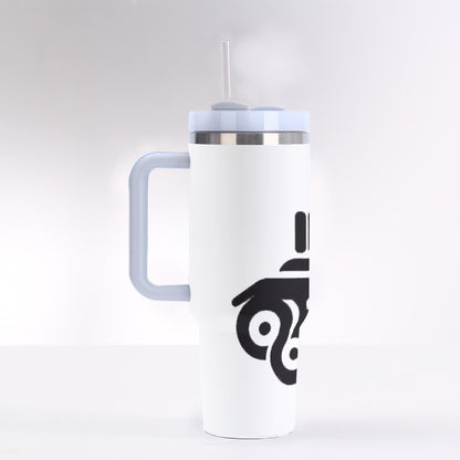 TANX Black Logo 40 oz Tumbler